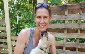 photo of Dori and her puppy