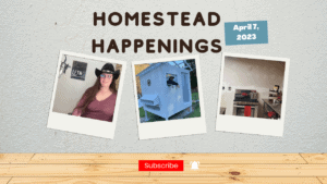 Homestead activities and updates for April 7, 2023, in Tennessee.