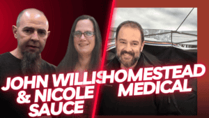 John Willis, Nicole Sauce, and Chuck Peoples on Tuesday Live podcast episode.