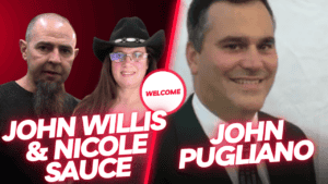 Podcast episode featuring John Pugliano and John Willis on making money strategies.