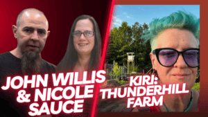 John Willis, Nicole Sauce, and Kiri Thunderhill Farm featured in Tennessee podcast episode.
