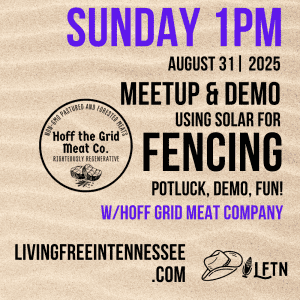 Solar Fencing Demo And Meetup At The Holler Homestead