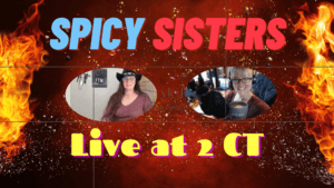 Spicy Sisters podcast episode 711 featuring live event in Tennessee.