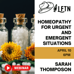 Homeopathy remedies for urgent and emergent health situations webinar.