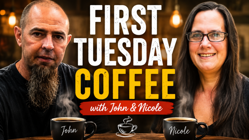 First Tuesday Coffee With John Willis and Nicole Sauce Cover Image