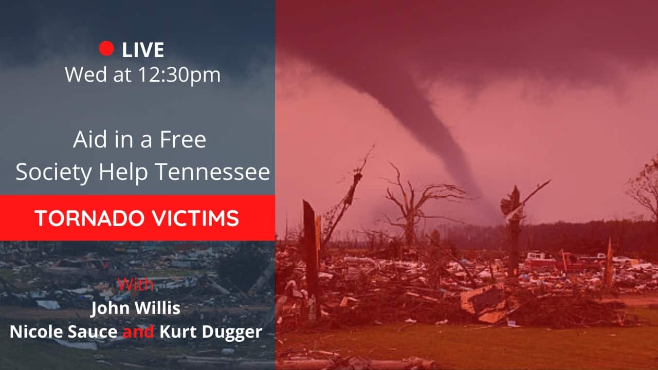 Tornado Aid for Tennessee – Action in a Free Society Cover Image