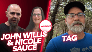 John Willis, Nicole Sauce, and Tag discuss living freely in Tennessee outdoors.